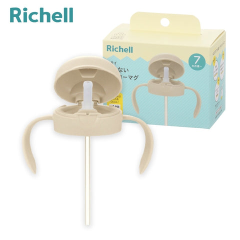 🇯🇵日本 Richell TLI系列 ”第四代”吸管式杯蓋替換配件 (7個月以上適用)