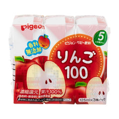 到期日: 2026.10.31 🇯🇵日本內銷版🧃Pigeon 蘋果汁 5個月+