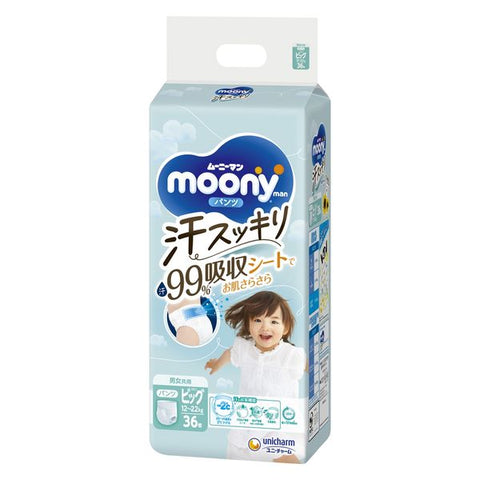 🆕2024新品🇯🇵日本MOONY - 吸汗￼超透氣褲仔 加大碼 PXL36