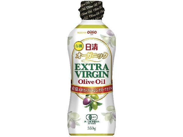日版🇯🇵日清nissin OILLIO 淡香特級有機初榨橄欖油 350g