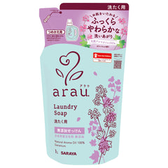 Arau 無添加植物性洗衣液 1L 補充裝