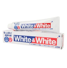 日本 獅王 White＆White 美白牙膏 150g