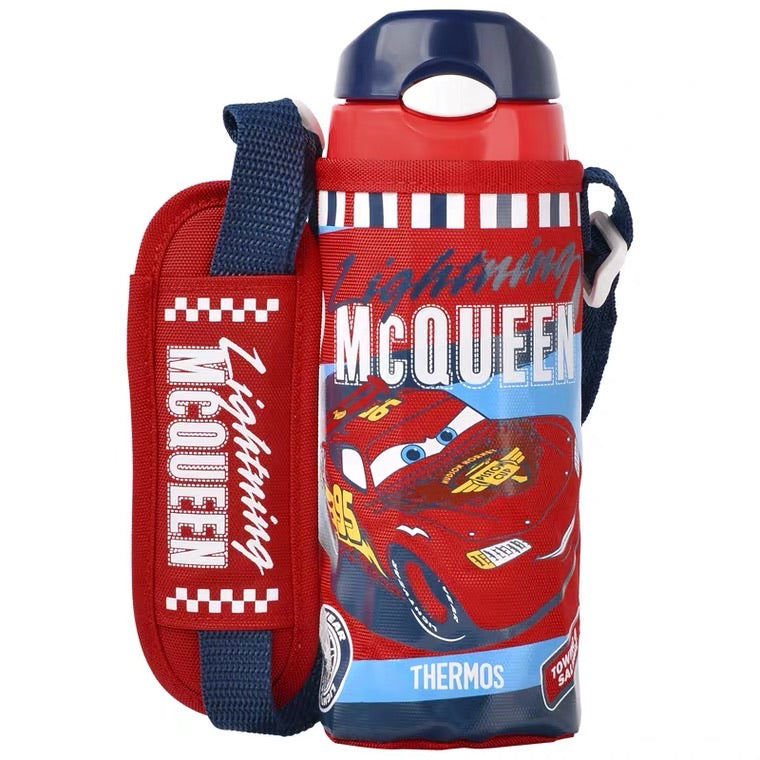 新版‼️Thermos💡真空保冷保溫杯400ml 連杯袋- McQueen